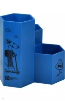 Подставка для канцелярских принадлежностей Такса на самокате