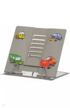 Подставка для книг Машины, металлическая, в ассортименте