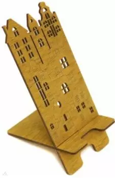 Подставка для телефона "Город" сборная модель