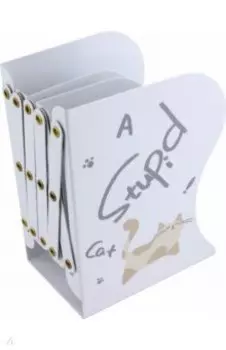 Подставка-лоток для книг Кошки, металлическая, в ассортименте