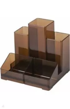 Подставка-органайзер, тонированная, 5 отделений