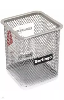 Подставка-стакан "Steel&Style", серебристая (BMs_41111)