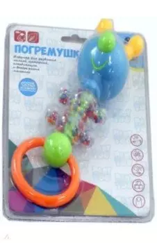 Погремушка пластиковая "Гусеница" (6608-9/ВВ1789)