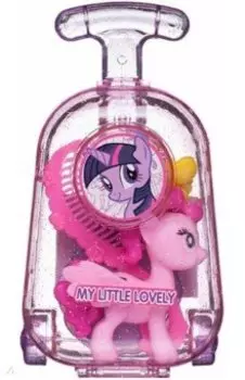 Пони-пегас розовая в чемоданчике