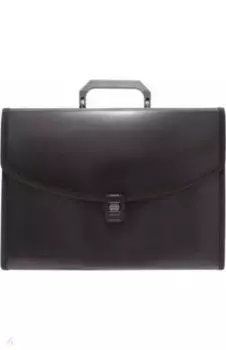 Портфель, 13 отделений, А4, черный