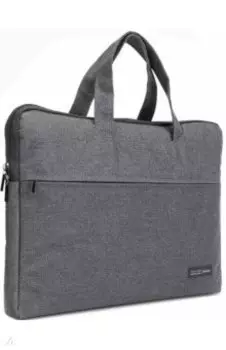 Портфель 400х290 мм, текстиль, серый (5590GREY)