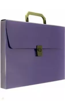 Портфель "DeLuxe" (А4, черничный) (DLPP01BBERRY)