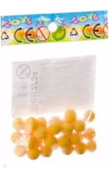 Пульки мягкие для оружия из серии Пушки-игрушки от Bondibon (8 мм, 30 штук) (M7183/ВВ2734)