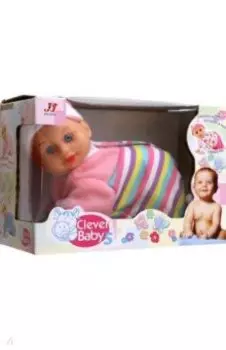 Пупс-кукла ползающая в комбинезоне