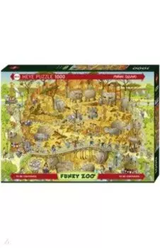 Puzzle-1000. Африканский зоопарк