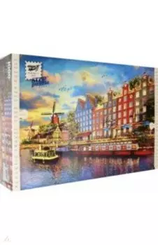 Puzzle-1000 "Амстердам" (Romantic Travel) (79153)