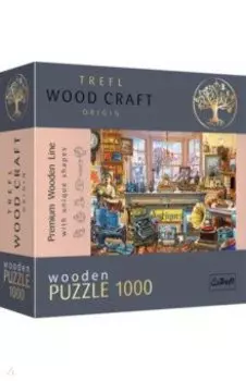 Puzzle-1000 Антикварный магазин, деревянный