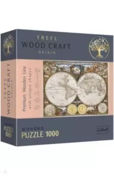 Puzzle-1000 деревянный Карта Древнего Мира
