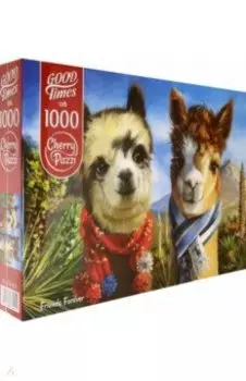 Puzzle-1000. Фантастические альпаки