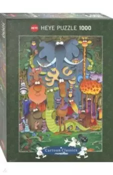 Puzzle-1000 Фото на память. Mordillo