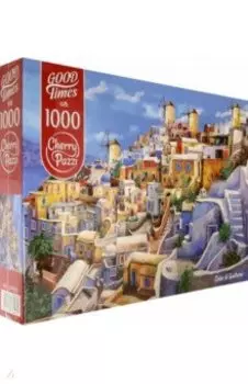 Puzzle-1000. Краски Санторини