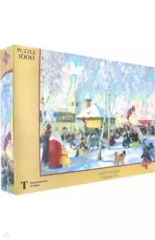 Puzzle-1000. Кустодиев Б. М. Гулянье