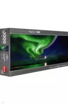 Puzzle-1000. Сияние севера, панорама