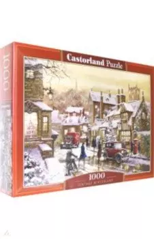 Puzzle-1000. Зимний городок