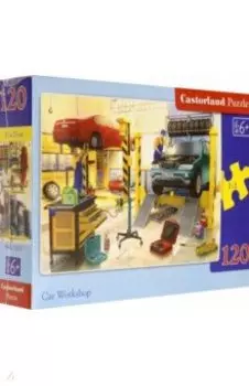 Puzzle-120 MIDI. Автомобильная мастерская