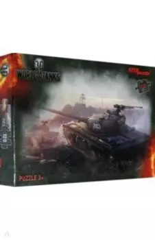 Puzzle-120. World of Tanks, в ассортименте