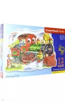 Puzzle-12 MAXI "Паровозик" (В-120055)