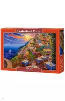 Puzzle-1500. Романтический вечер в Позитано