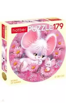 Puzzle-179. Пушистики, круглый