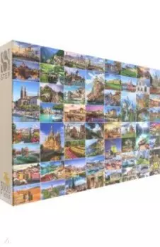 Puzzle-3000 Достопримечательности Европы