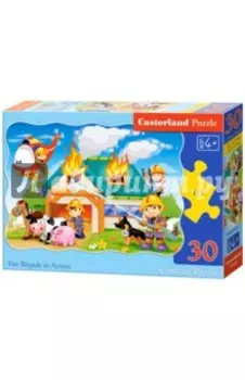 Puzzle-30 MIDI. Пожарная бригада