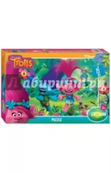 Puzzle-35 MAXI Trolls. Глиттер