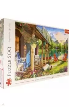 Puzzle-500. Хижина в горах