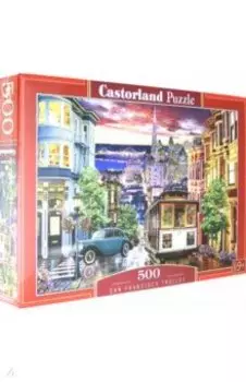 Puzzle-500. Канатный трамвай Сан-Франциско