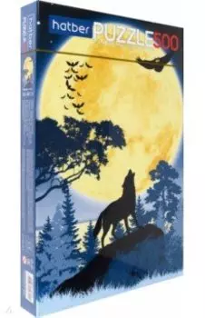 Puzzle-500. Полнолуние. Волк