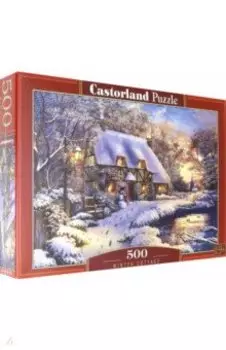 Puzzle-500. Зимний коттедж