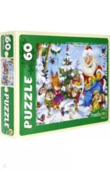 Puzzle-60 Новогодние подарки