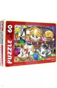 Puzzle-60. СМЕШНЫЕ КОТЯТА №1