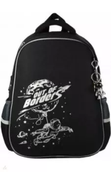 Ранец школьный, полиэстер 27,5x37,5x14,5 Космонавт