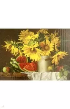 Раскрашивание по номерам Цветочное варенье