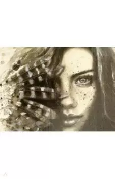 Раскрашивание по номерам Девушка-загадка