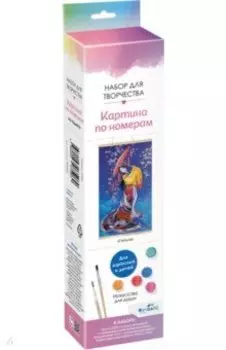 Раскрашивание по номерам Панно. Гейша