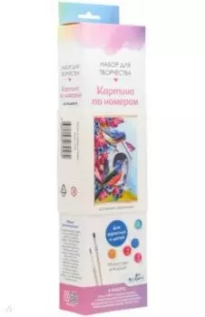 Раскрашивание по номерам Панно Осенний скворечник