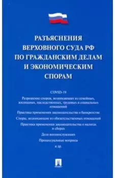 Разъяснения Верховного Суда РФ по гражданским делам и экономическим спорам