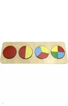 Развивающая доска "Геометрия. Круг", дерево (170970)