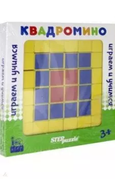 Развивающая игра из дерева "Квадромино" (89836)