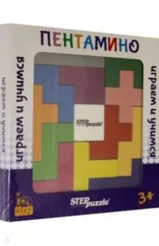 Развивающая игра из дерева Пентамино