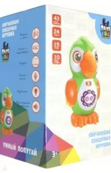 Развивающая игрушка Bondibon Baby You "Умный попугай" со светом и звуком (7496/ВВ4000)