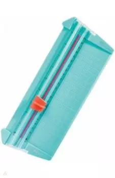 Резак дисковый (роликовый), А5, 9 листов, зеленый