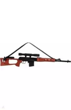 Резинкострел из дерева СВД. Снайперская винтовка