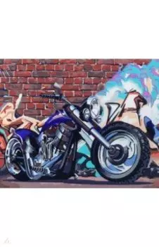 Рисование по дереву 40х50 "Байк" (FLA044)